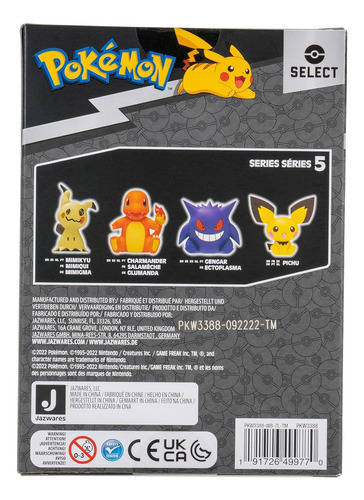 Gengar Select Figura Pokémon Series 3