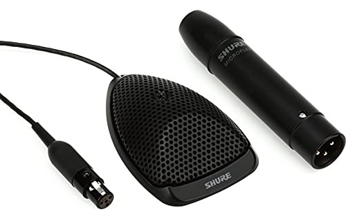 Microfono Shure Mx391/o Condenser Omni Black