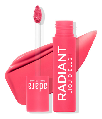 Rubor Liquido Adara Radiant Liquid Blush Tono Del Maquillaje 04 Stella