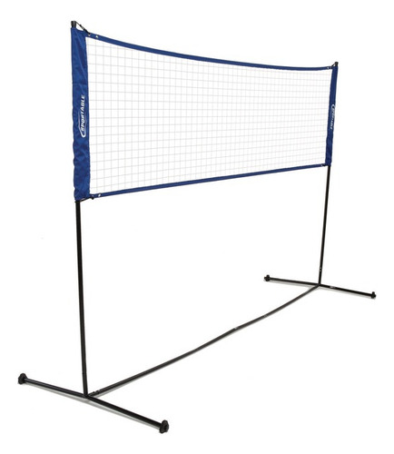 Red Voley Con Base De 2.24m De Altura X 3.0mts De Ancho Color Azul