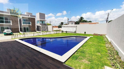 Imagem 27 de 28 de Casa Duplex Em Condomínio Fechado No Eusébio. - Ca1038