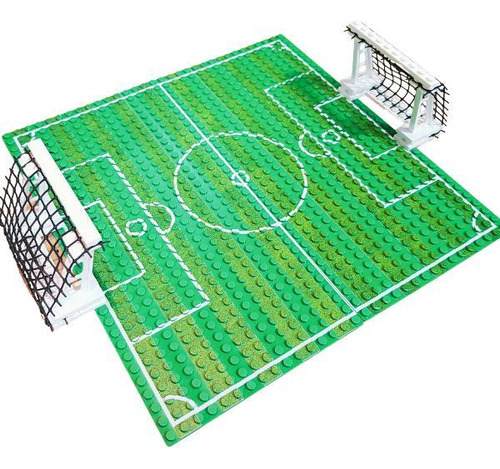 Campo Futebol Melhor Brinquedo Copa Do Mundo Blocos Letsgo