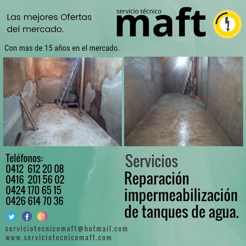 Imagen 4 de 10 de Reparacion Impermeabilizacion Mantenimiento Tanques De Agua