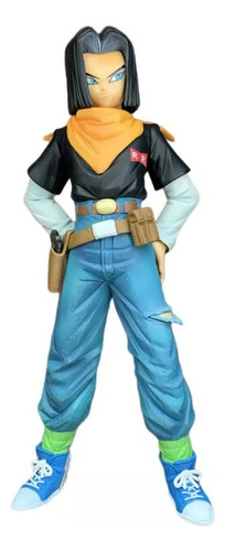 Figura Androide Numero 17 Lapis Dragon Ball Z 24 Cm