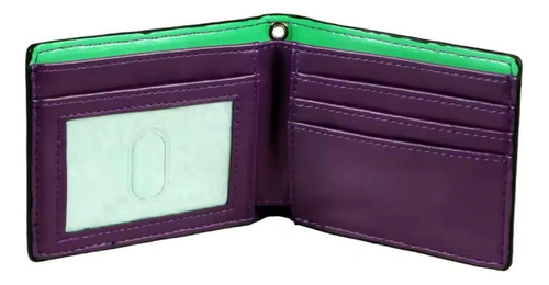 Cartera Billetera Dc The Joker Guason Batman Negro/blanco