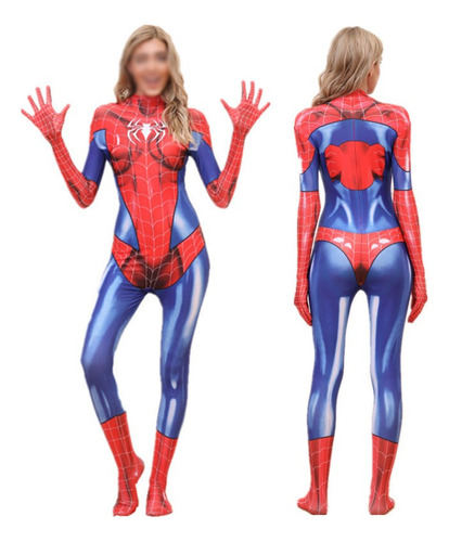 Traje De Cosplay De Spider-man Para Adultos