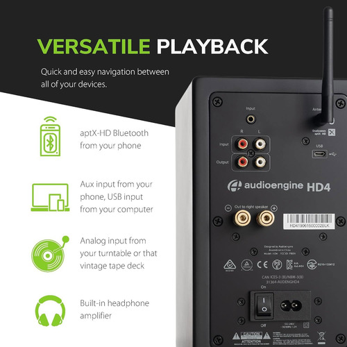 Bookshelf Speakers Audioengine No Aplica No Aplica
