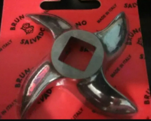 Cuchilla Italiana Para Molino De Carne 22 Marca Salvador