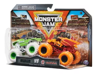 Monster Jam 1:64 2 Pack - Alien Invasion Vs Dragonoid