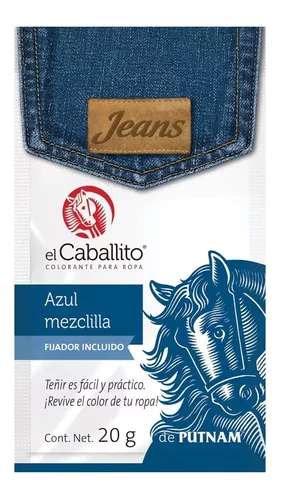 Colorante para ropa EL CABALLITO de PUTNAM PINTURA TEXTIL EN POLVO