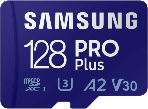 Samsung Micro Sd 128gb Pro Plus + Microsdxc 4k 180mb/s V30