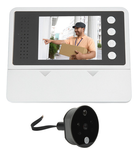 Cámara Digital Con Timbre De Puerta Con Visor De Vídeo (4)