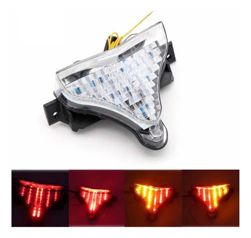 Para Compatible Con Yamaha Yzf R1 2009-2014 Luces Traseras