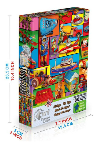 Rompecabezas Wuundentoy Cartón 1000 Pzs, Hora De Jugar
