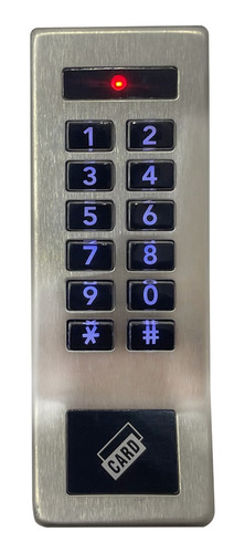 Cerrojo Teclado Cerradura Inteligente Mod. D-m37 Daxxon Plateado