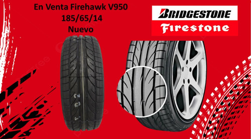 Caucho 185 /65/ 14 Firestone Modelo Firehawk V950