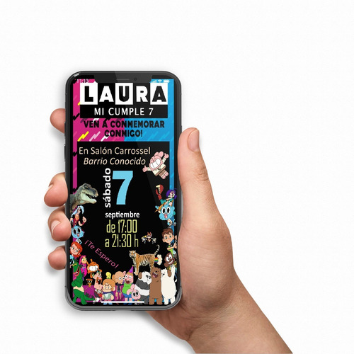 Invitación Digital Cartoon Network