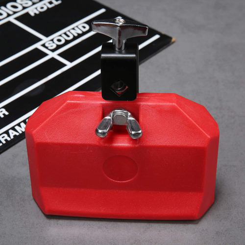 Jam Block, Red Musical Percussion Block, Latin Drum Instr...