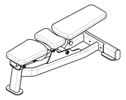 Plano Para Fabricar Maquina De Gym. Banco Multiangular Mod5