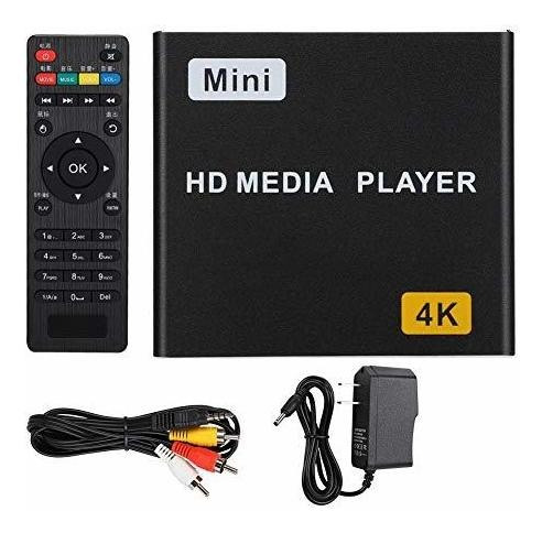Reproductor Multimedia Hdmi 4k 1080p Full Hd Digital Av