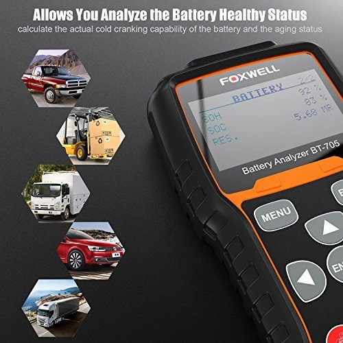 Foxwell Automotive Analizador De Bateria