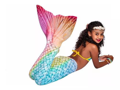 Fantasia de Sereia Infantil com Cauda e top em Promoção na Americanas