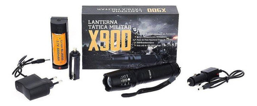 Lanterna De Led Tática Militar X900