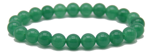 Zmanyijew Pulsera Elástica De Cuentas De Jade De Piedra Natu