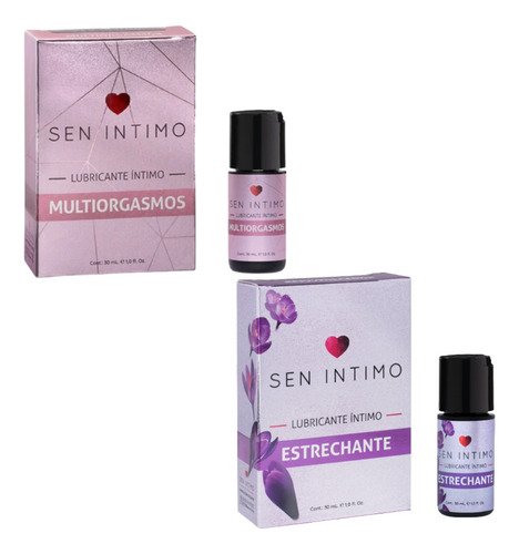 Lubricante Multiorgasmos 30ml + Estrechante 30ml Invima