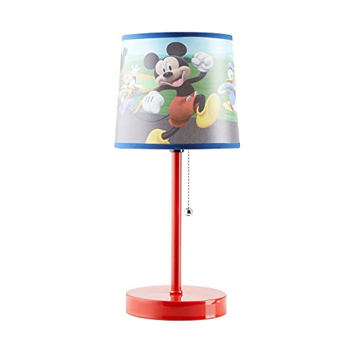 Idea Nuova - Lámpara De Mesa De Mickey Mouse De Disney, Colo