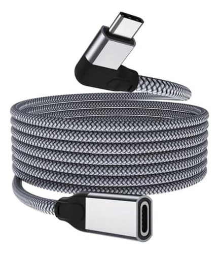 Cable De Extensión Usb C En Ángulo Recto De Itramax De 3.3 P