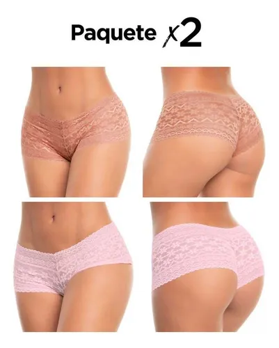 Valiente Edad adulta Repetirse Femenina Ropa Interior Panties Cacheteros De Encaje | MercadoLibre 📦