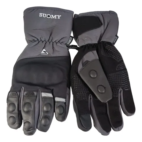 comprar Par Guantes Moto Impermeables Térmicos Táctiles Protección