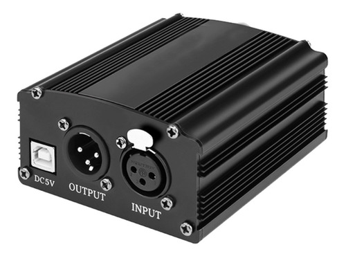 Imagen 1 de 10 de Fuente Phantom Alimentación +48v Usb Microfonos Condenser