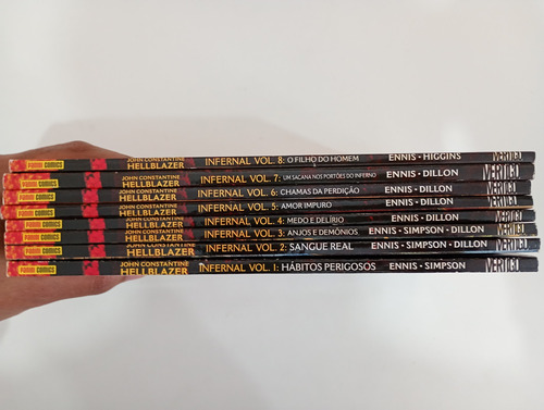 Coleção John Constantine, Hellblazer - Infernal Completo (Usado)