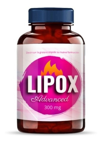Lipox Advanced En Capsulas Baja Hasta 5 Kilos En 30 Dias