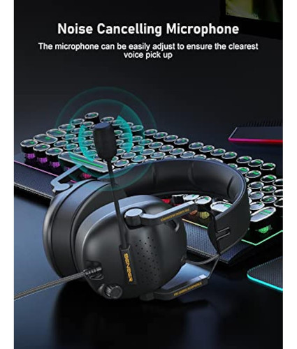 Auriculares Profesionales Con Sonido Envolvente Senzer Sg500