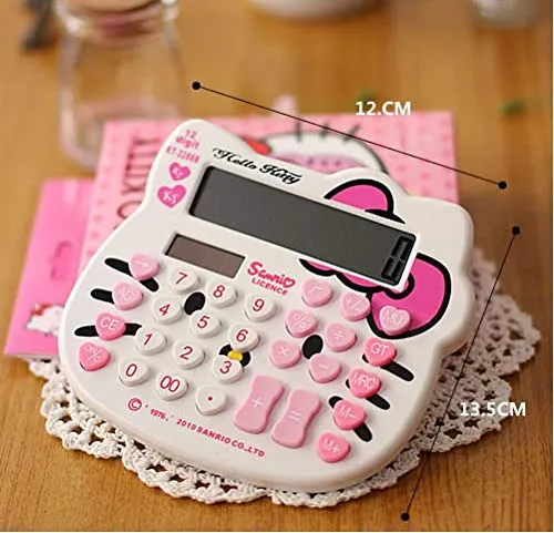 Calculadora Hello Kitty Sper Linda Calculadora De 12 Dgitos