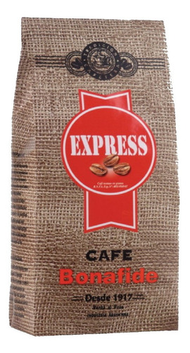 Imagen 1 de 4 de Cafe Grano O Molido Bonafide Sin Azúcar Para Expresso 10kg