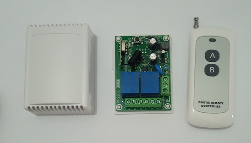  Módulo Receptor 2ch 433mhz  Controle Motor Giro Reverso