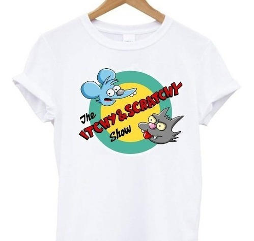 Remera Itchy Y Scratchy / Los Simpsons