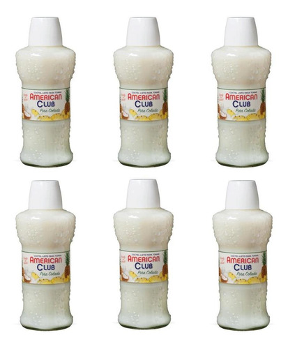 Piña Colada Amerian Club 750 Ml X6 Coctel Fullescabio Oferta