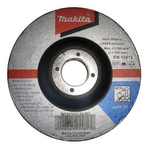 Disco De Desbaste Para Metal Makita D-19853-5