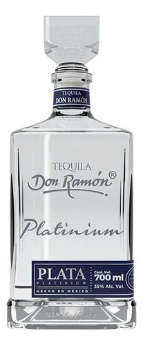 Pack De 12 Tequila Don Ramón Plata Platinum 700 Ml