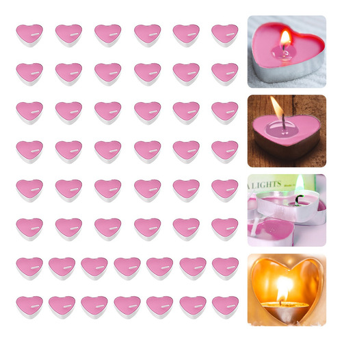 50 Unidades De Velas Flutuantes De Chá Sem Perfume De Alta Q