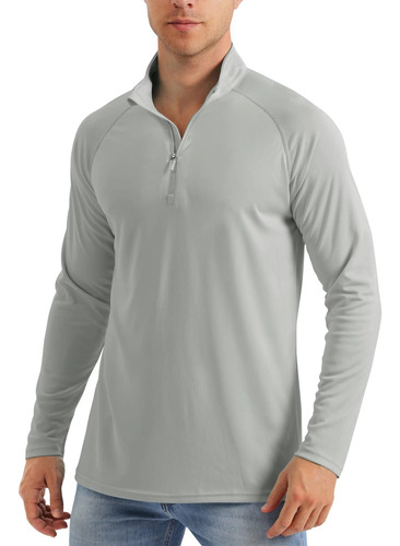 Magcomsen Camisetas De Manga Larga Para Hombre, Upf 50+, Co.