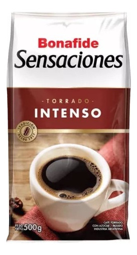 Venta Mayorista 12 X 500g Cafe Bonafide Sensaciones Intenso 