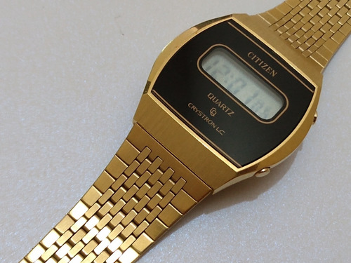 Citizen Crystron Lc Digital Antigo - Muito Novo