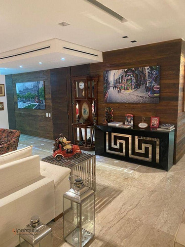Imagem 7 de 30 de Magnífico Apartamento Com 4 Suítes, 450 M² - Venda Ou Aluguel - Panamby - São Paulo/sp - Ap3161