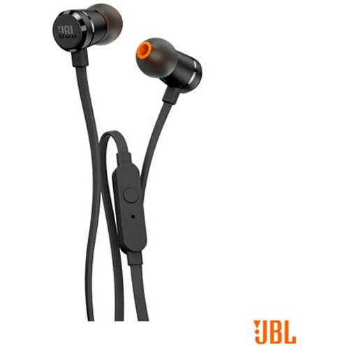 Fone De Ouvido Jbl In Ear Intra-auricular Preto - Jblt290blk